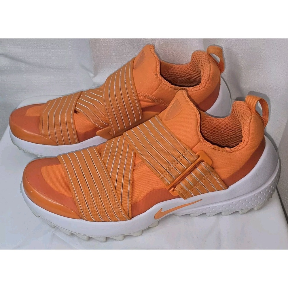 Nike Women's Orange Slip-On Athletic Sneakers